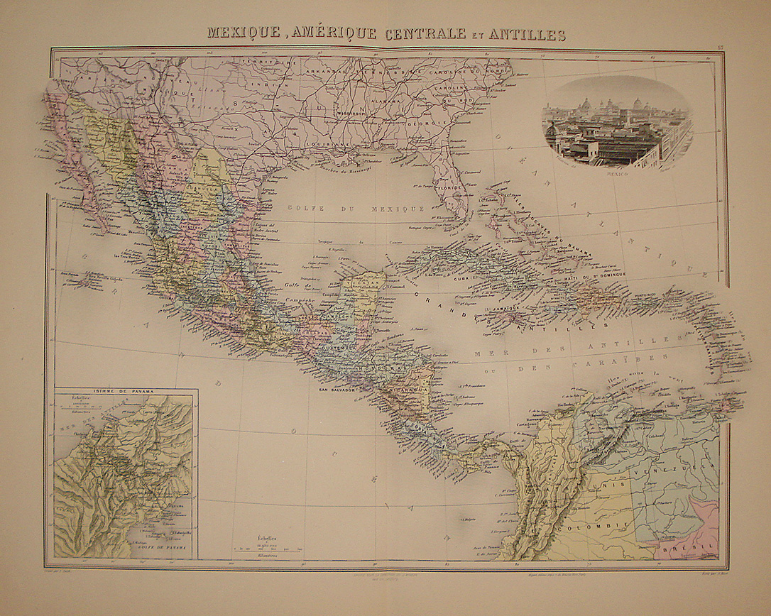 Mexico, Amerique Centrale et Antilles - Migeon