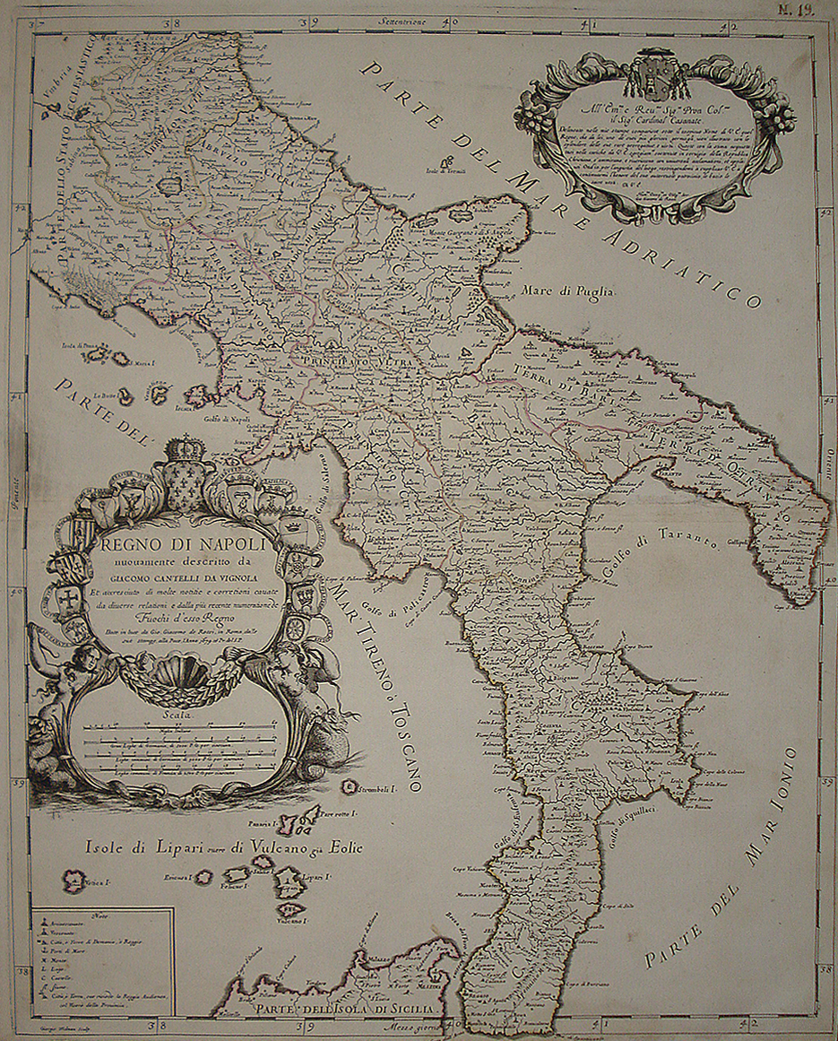 Regno di Napoli nuovamente descritto da Giacomo Cantelli... - Giorgio Widman