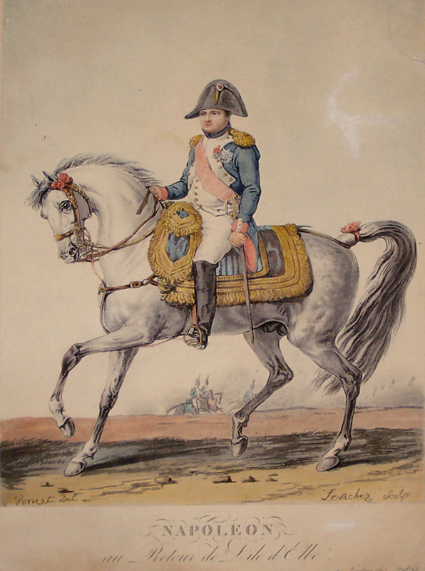 Levachez - Napoleone al ritorno dall' Elba