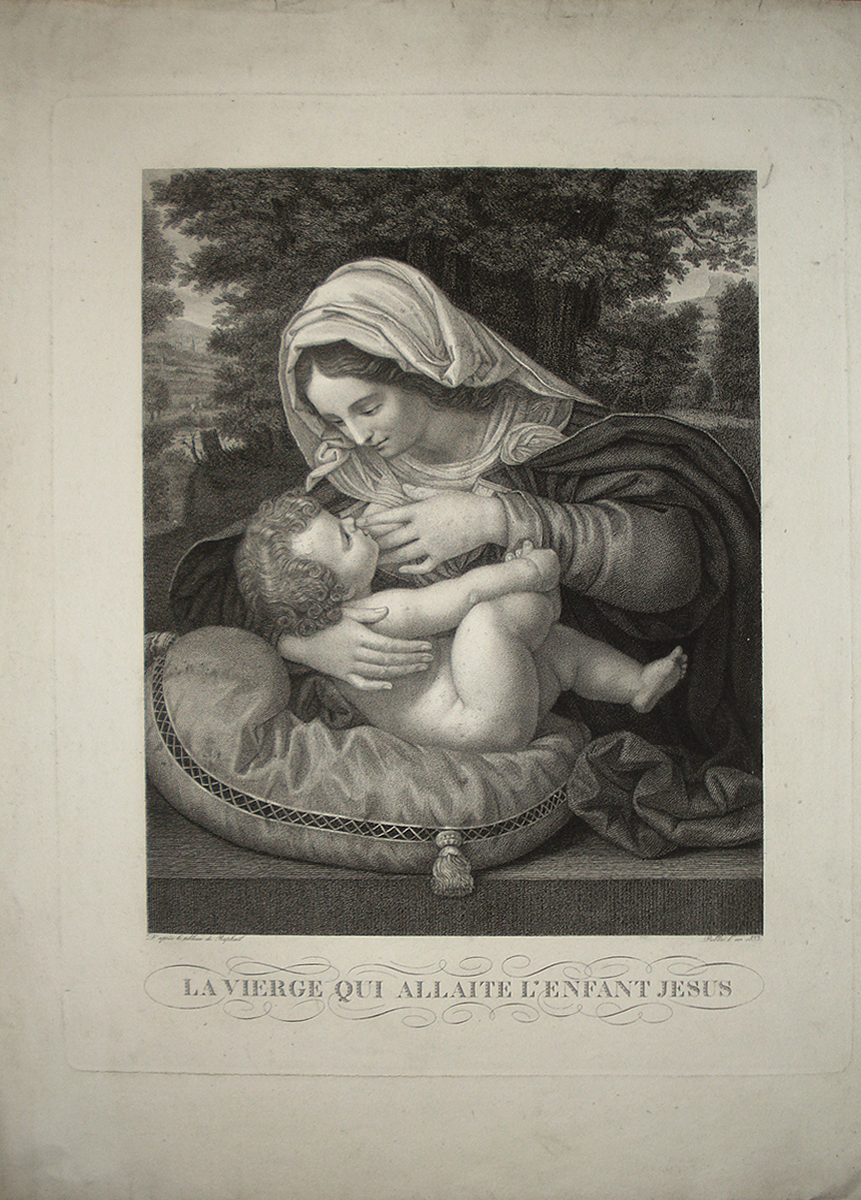 La Vergine che allatta - Anonimo - Raffaello