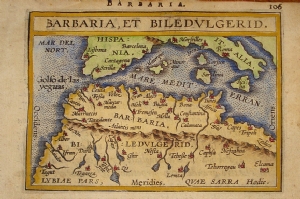 Barbaria (Nord Africa) - Abraham Ortelius - Philippe Galle