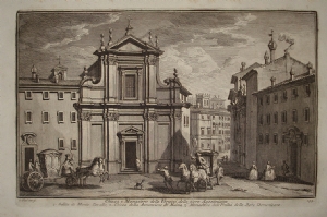 Chiesa e Monastero delle Vergini delle Suore Agostiniane (S. Rita) - Giuseppe Vasi
