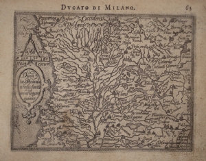 Ducato di Milano - Abraham Ortelius - Philippe Galle