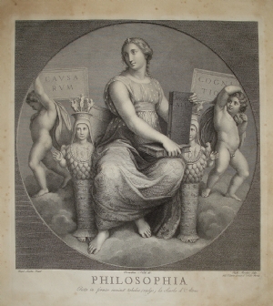 Philosophia - Raphael Morghen - Giovanni Volpato