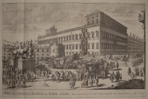 Palazzo di Monte Cavallo - Joan Blaeu - Pierre Mortier - Rutgert Alberts