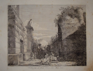 Sostruzione sul Monte Pincio, detto Muro Torto -  Luigi Ricciardelli