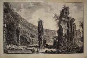 Veduta dell'interno dell'Anfiteatro Flavio detto il Colosseo - Giovanni Battista Piranesi