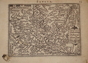 Savoia - Abraham Ortelius - Philippe Galle