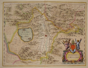 Territorio Perugino - Jan Janssonius