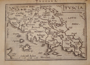 Toscana - Abraham Ortelius - Philippe Galle
