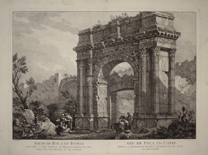 Arco di Pola in Istria - Domenico Cunego - Clerisseau
