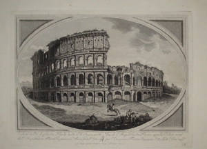 Veduta dell'Anfiteatro Flavio detto il Colosseo - Giovanni Battista Cipriani