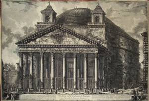 Veduta del Pantheon d'Agrippa - Giovanni Battista Piranesi