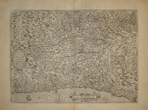 Pedemontanae Vicinorumque Regionum - Abraham Ortelius