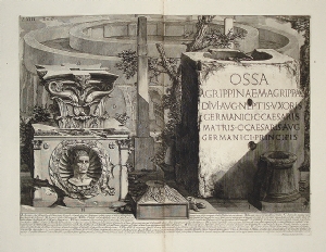 Avanzo del Mausoleo di Ottaviano Augusto - Giovanni Battista Piranesi