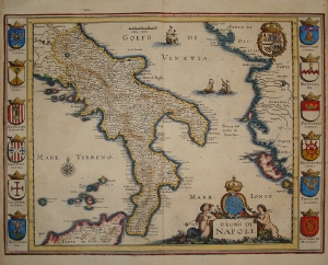 Regno di Napoli - Matthaus Merian