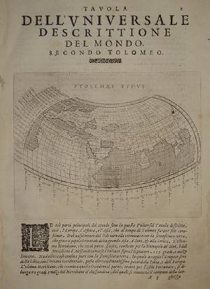 Ptolemaei Typus - Giovanni Antonio Magini