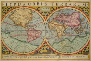 Typus Orbis Terrarum - Gerard Mercator - Jodocus Hondius