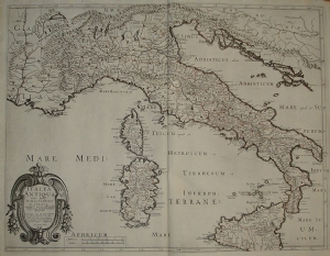 Italia Antiqua cum Insulis Sicilia, Sardinia et Corsica - Nicolas Sanson