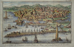 La città di Livorno celebre Porto di mare nel Gran Ducato di Toscana - Thomas Salmon