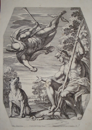 Mercurio e Paride - Carlo Cesio