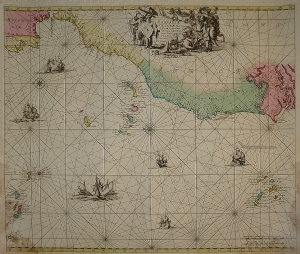 Barbariae et Guineae Maritimi à Freto Gibraltar ad Fluium Gambiae - Frederick De Wit