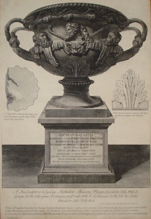 Vaso di Marmo di Gran Mole (Hamilton) - Giovanni Battista Piranesi