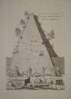 Piramide Cestia - Theodor De Bry