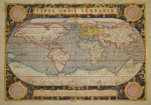 Typus Orbis Terrarum (mappamondo) - Abraham Ortelius
