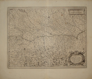 Territorio di Pavia, Lodi, Novarra, Tortona, Alessandria - Jan Janssonius