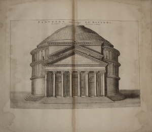 Pantheon nunc vulgo Rotunda - Blaeu - Mortier