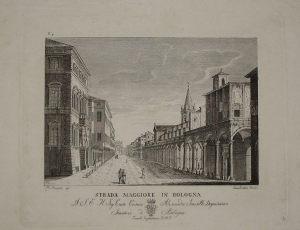 Strada Maggiore in Bologna - Camillo Lambertini