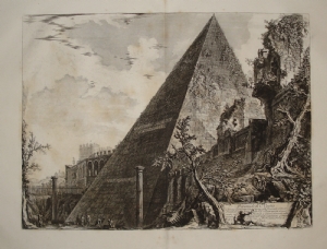 Piramide di Caio Cestio - G.B. Piranesi
