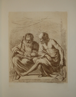 Apostoli Pietro e Paolo - Francesco Bartolozzi - Guercino