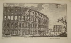 Veduta del Colosseo - Dominique Montagu