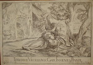 La Vergine che allatta - Valentine Lefevre - Tiziano - Van Campen