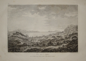 Veduta di Napoli presa da Capo di Monte - Abbè de Saint-Non