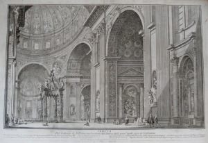 Interno di San Pietro - Panini - Dominique Montagu