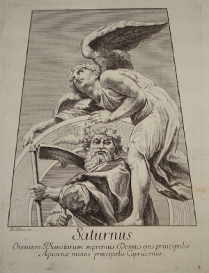 Saturnus - Nicholas Dorigny - Raffaello